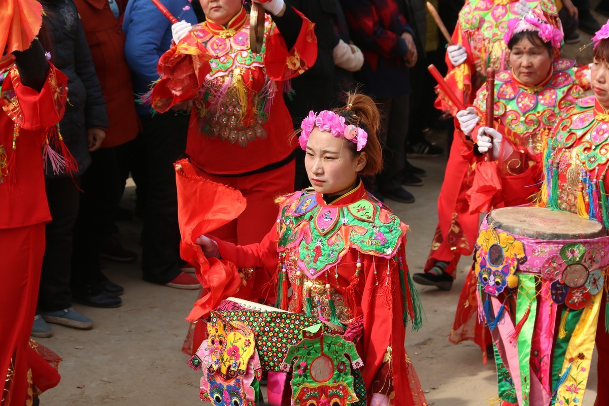陕西省大荔县阿寿社火