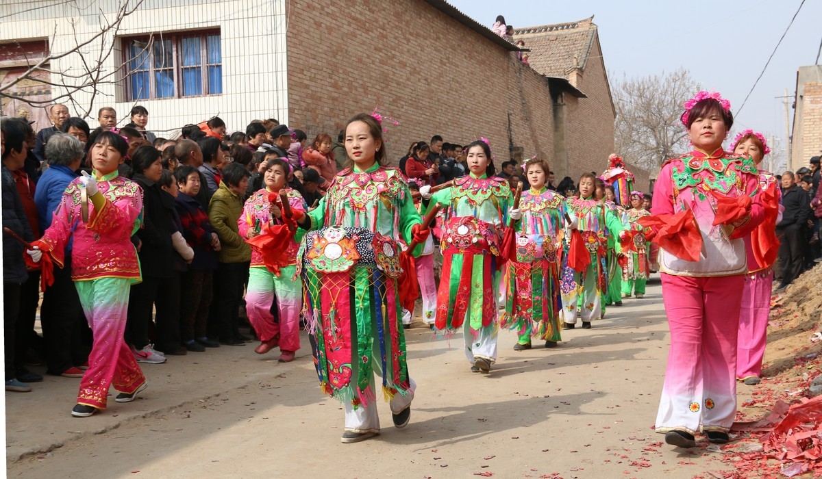 陕西省大荔县阿寿社火