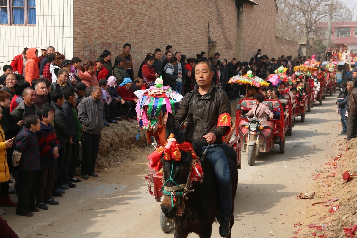 陕西省大荔县阿寿社火