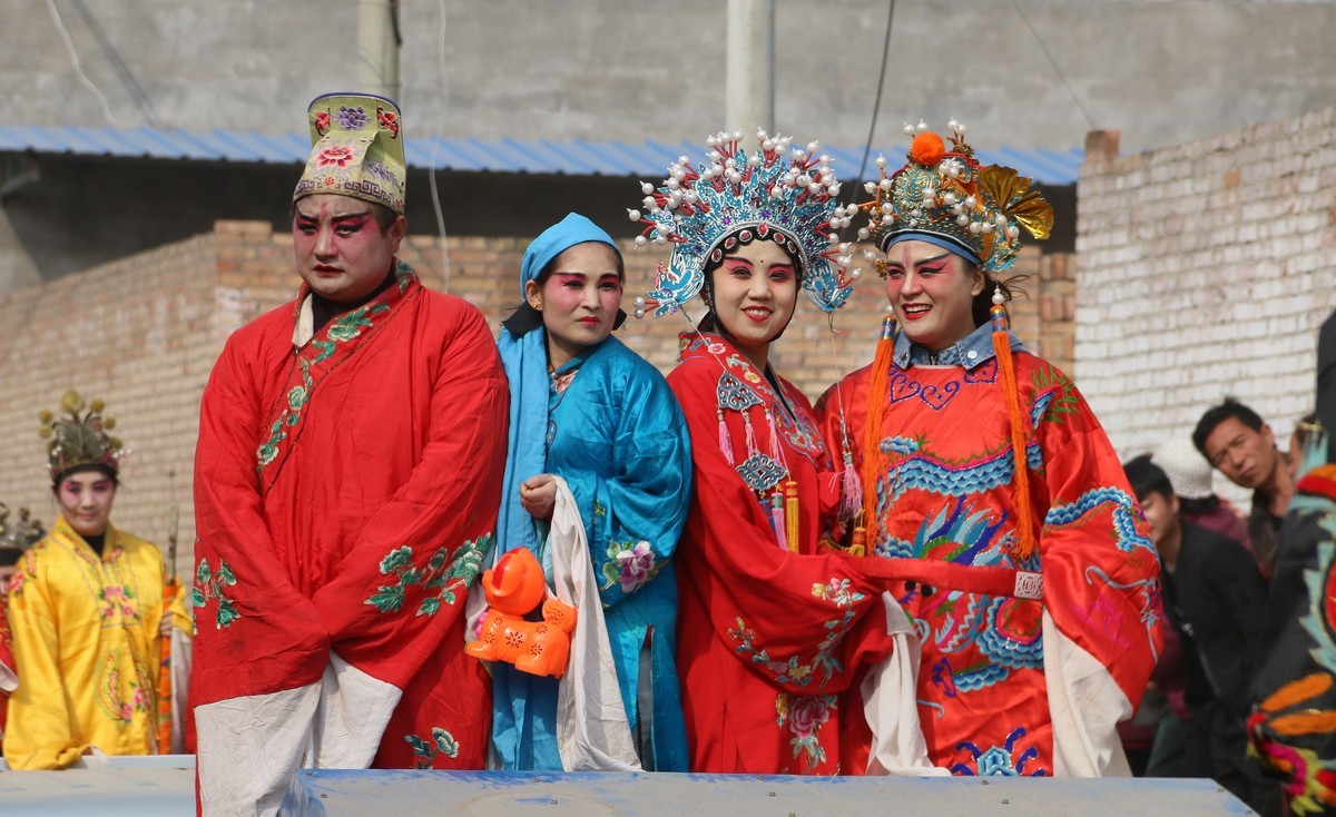 陕西省大荔县阿寿社火