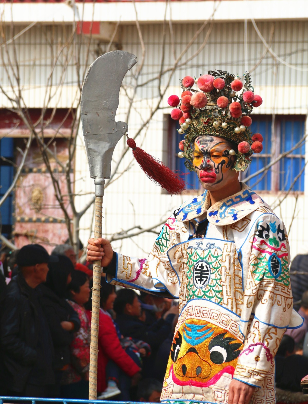 陕西省大荔县阿寿社火