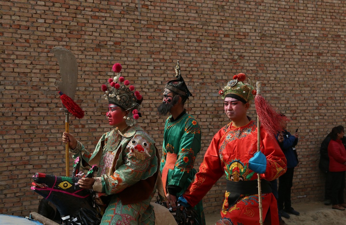 陕西省大荔县阿寿社火