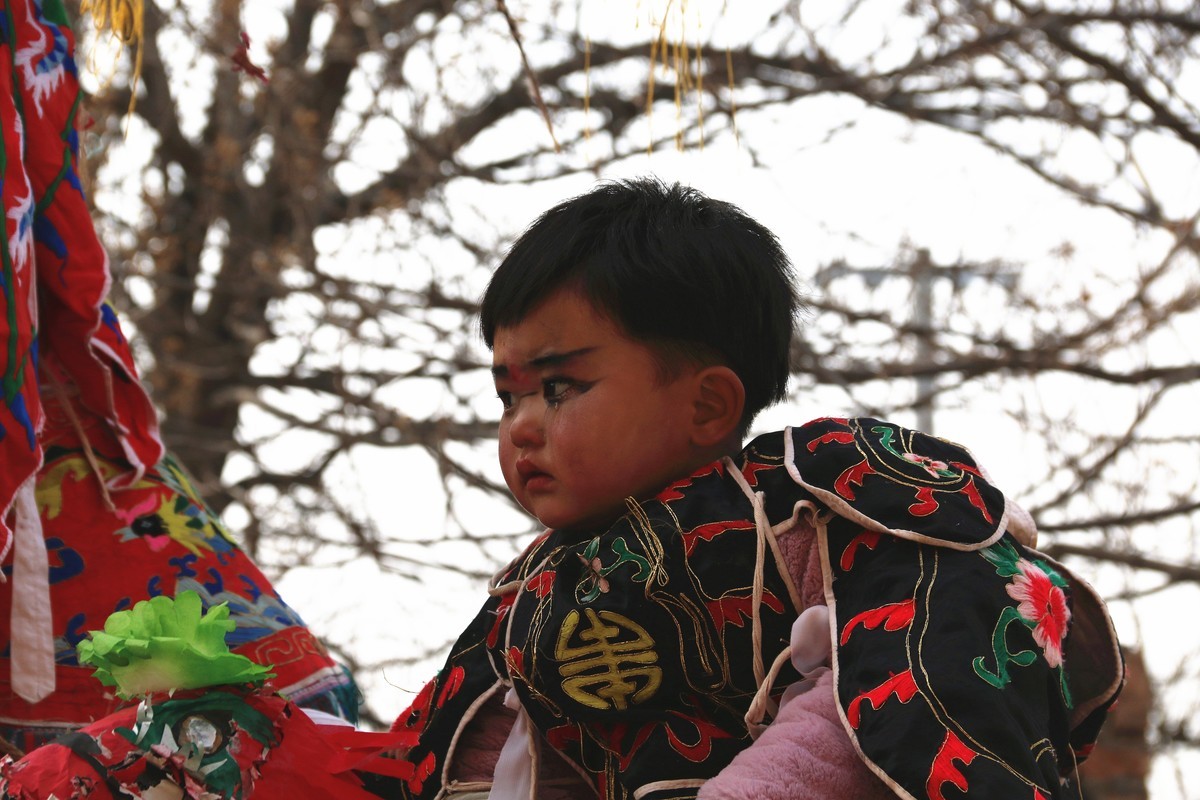 陕西省大荔县阿寿社火