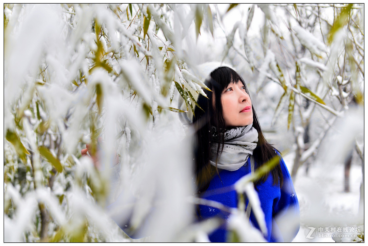 新春第一场雪（适马50.F1.4人像练习）