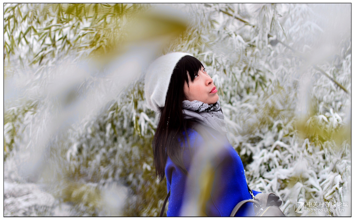 新春第一场雪（适马50.F1.4人像练习）