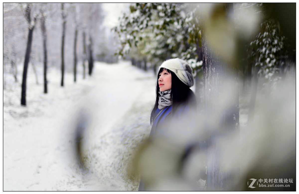 新春第一场雪（适马50.F1.4人像练习）