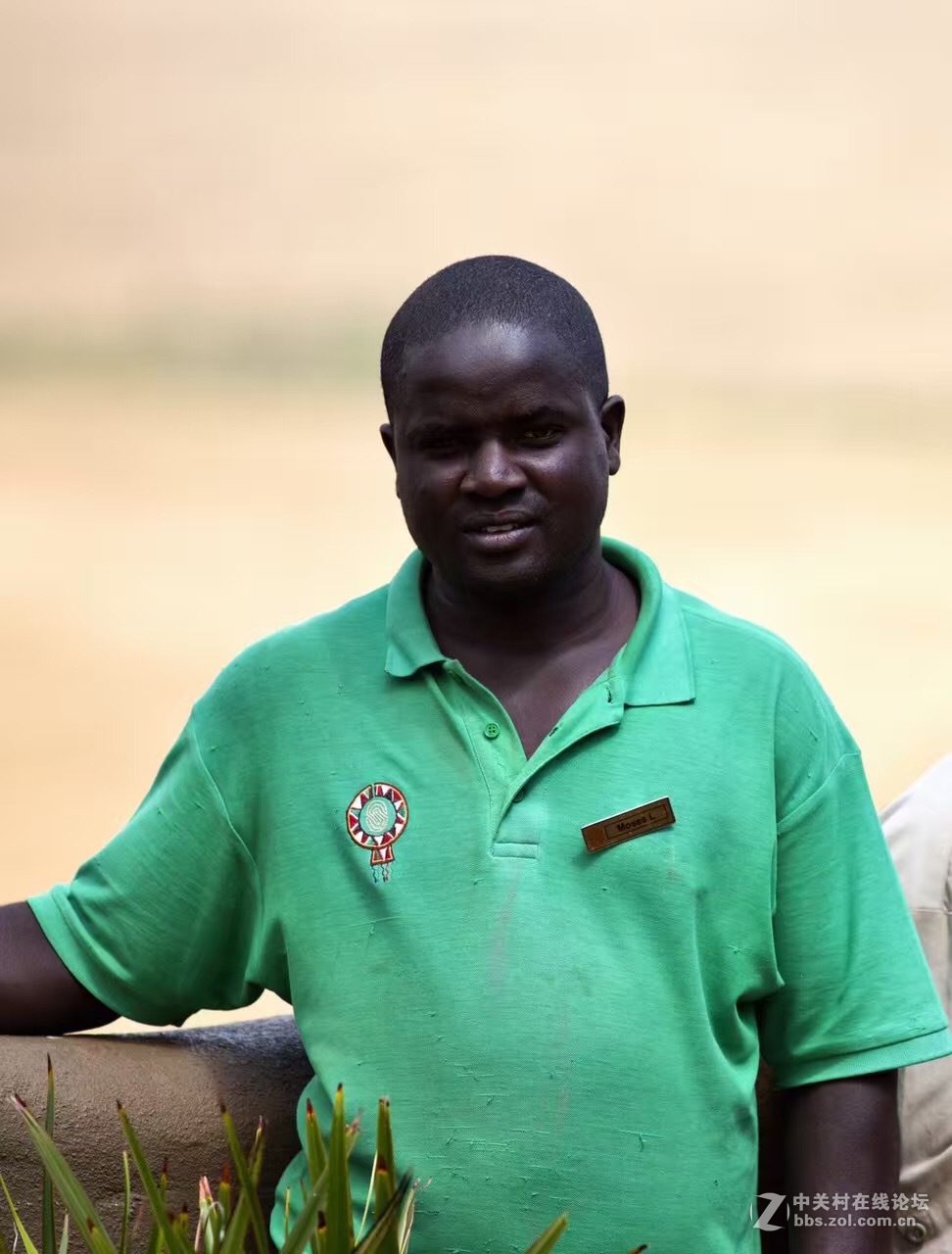 马赛马拉大草原上的工作人员