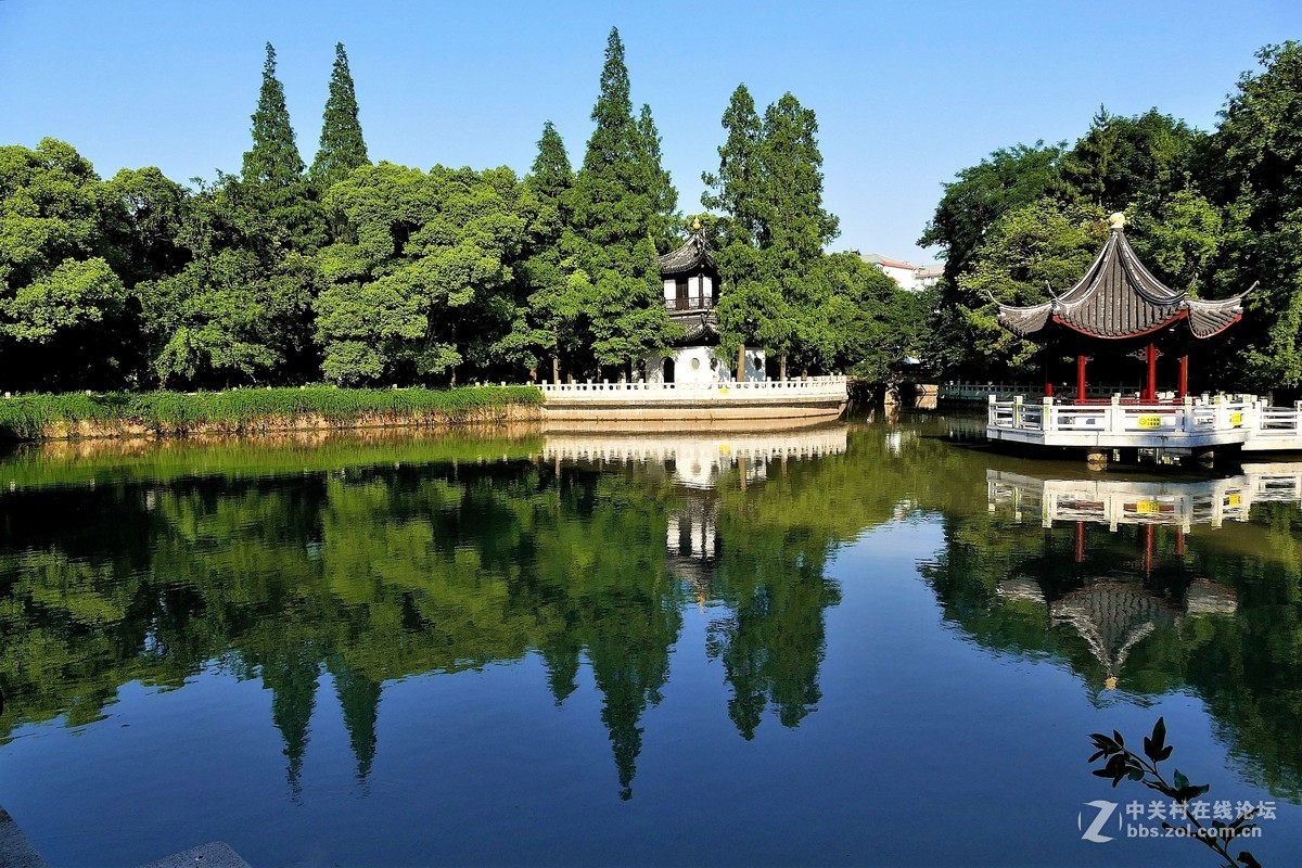 上海匯龍潭公園美景