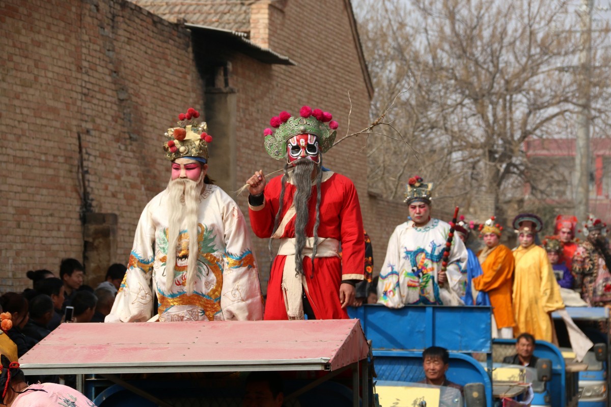陕西省大荔县阿寿社火
