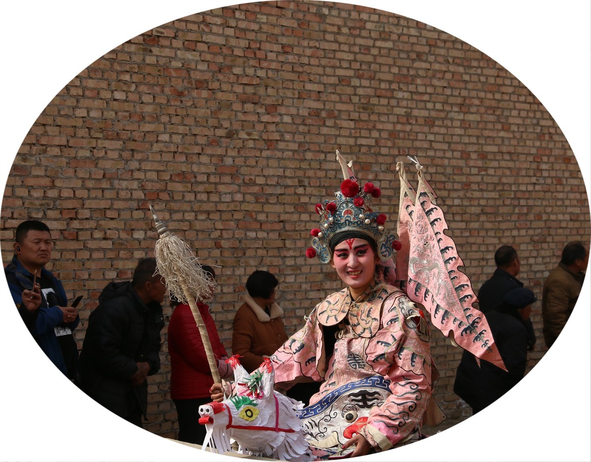 陕西省大荔县阿寿社火