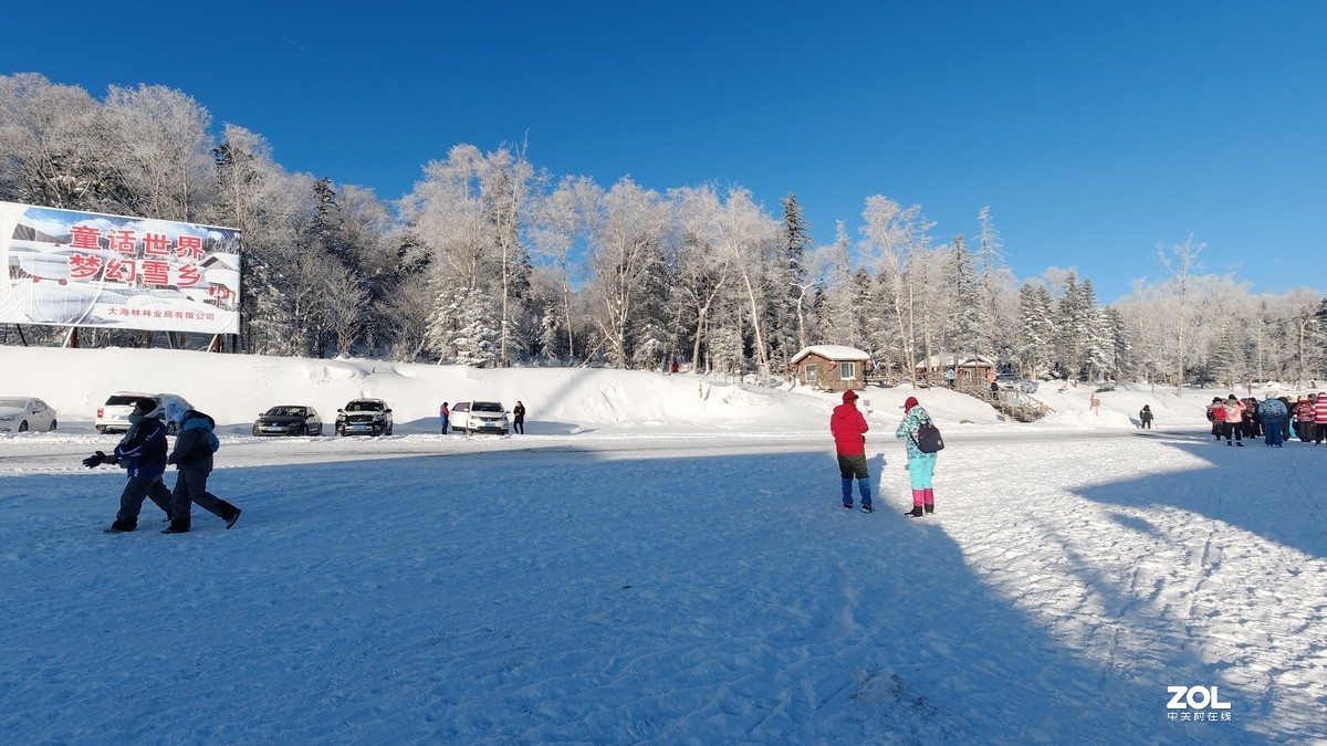 北方雪乡，雪景