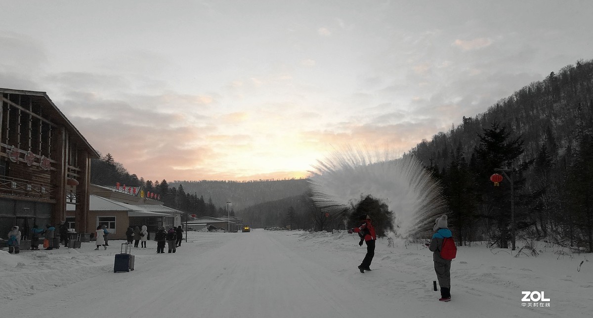 北方雪乡，雪景