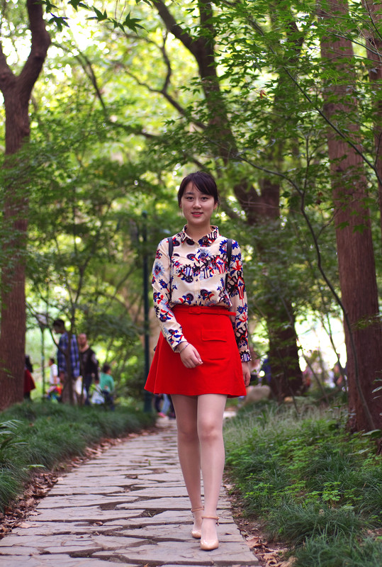 #2015MissChinajoy摄影大赛#人像摄影森林公园 作业三