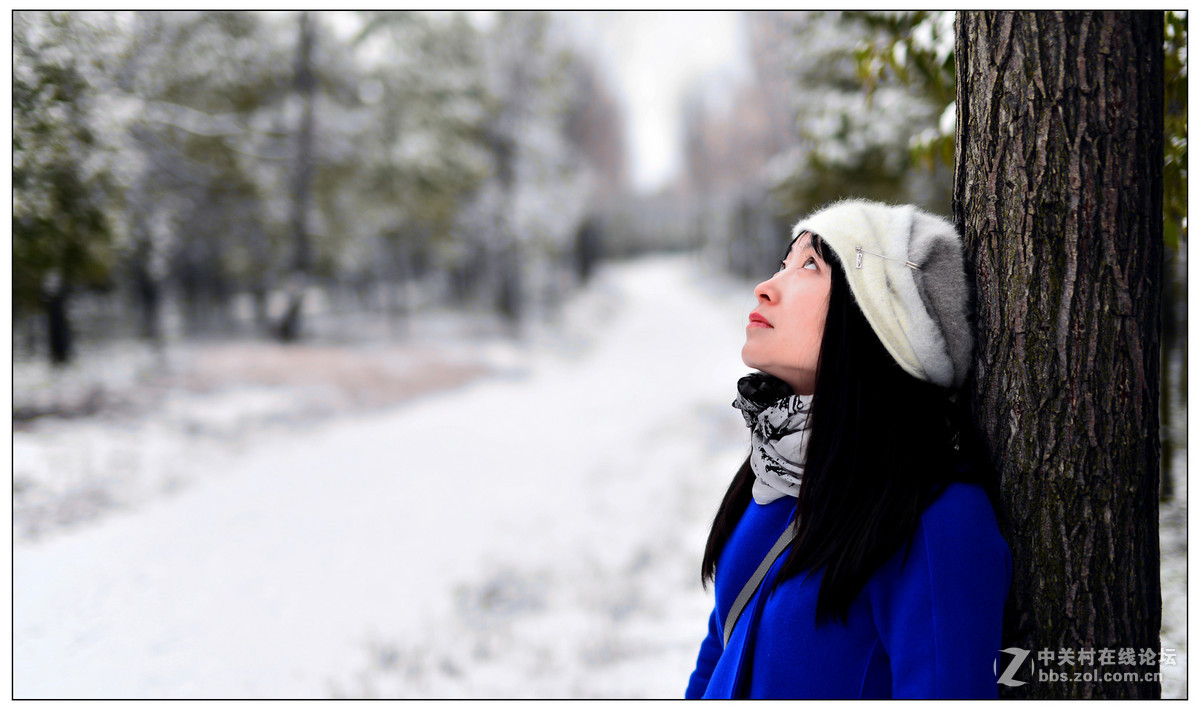 新春第一场雪（适马50.F1.4人像练习）