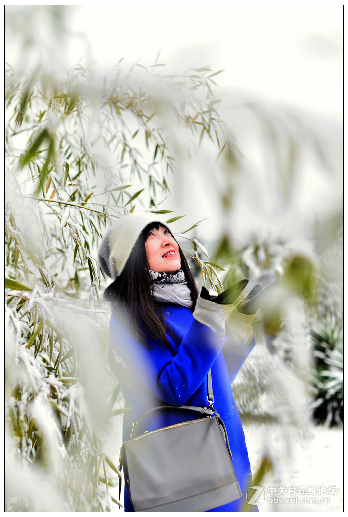 新春第一场雪（适马50.F1.4人像练习）