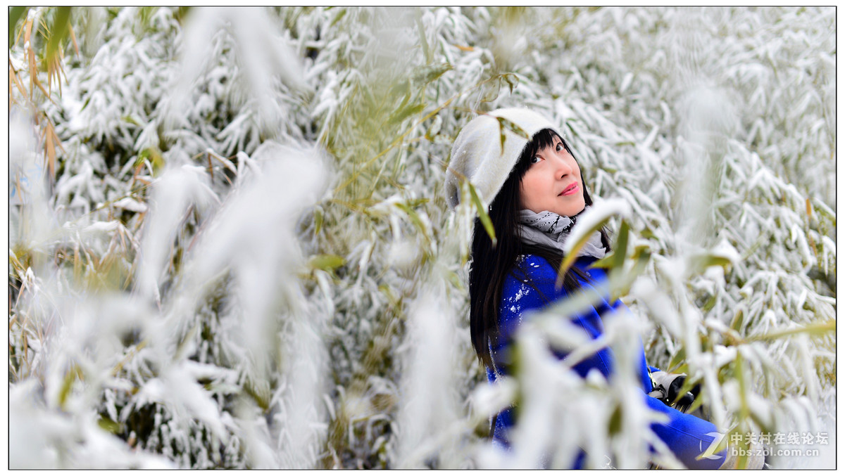 新春第一场雪（适马50.F1.4人像练习）