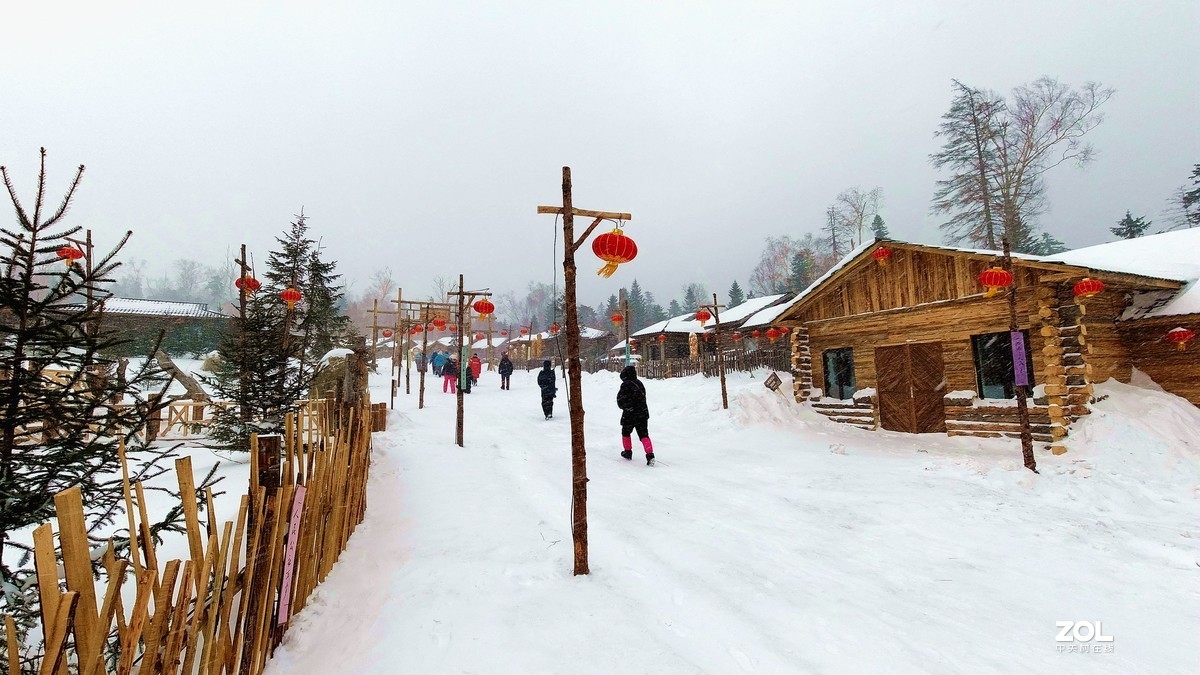 北方雪乡，雪景