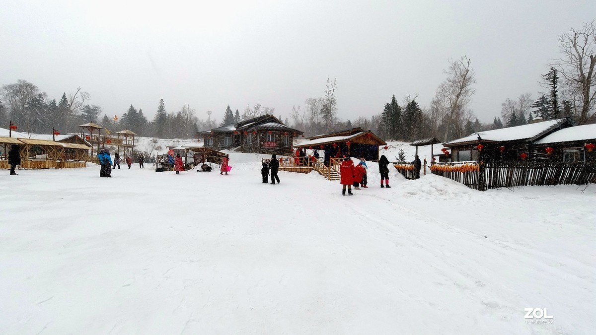 北方雪乡，雪景