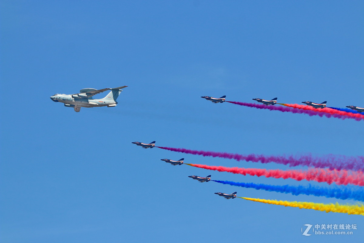 93大閱兵空中梯隊