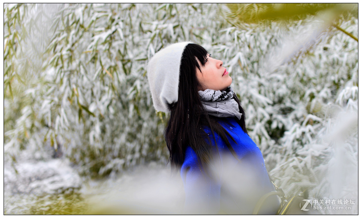 新春第一场雪（适马50.F1.4人像练习）