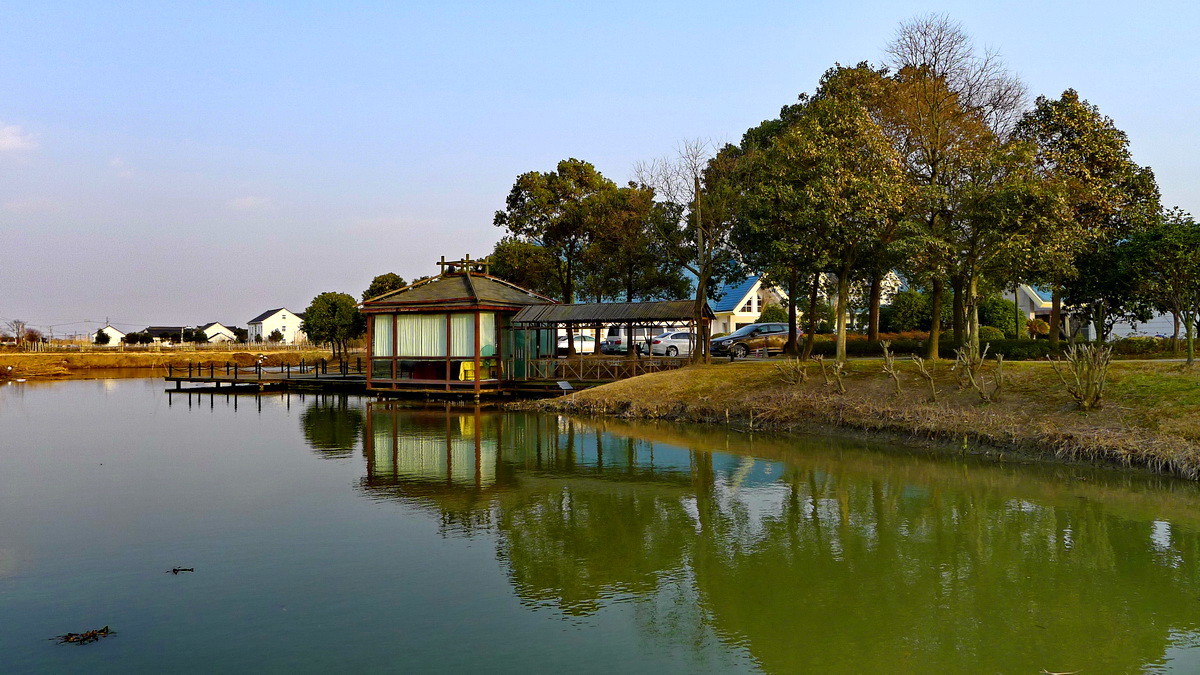 上海金山漕泾休闲水庄温泉岛2