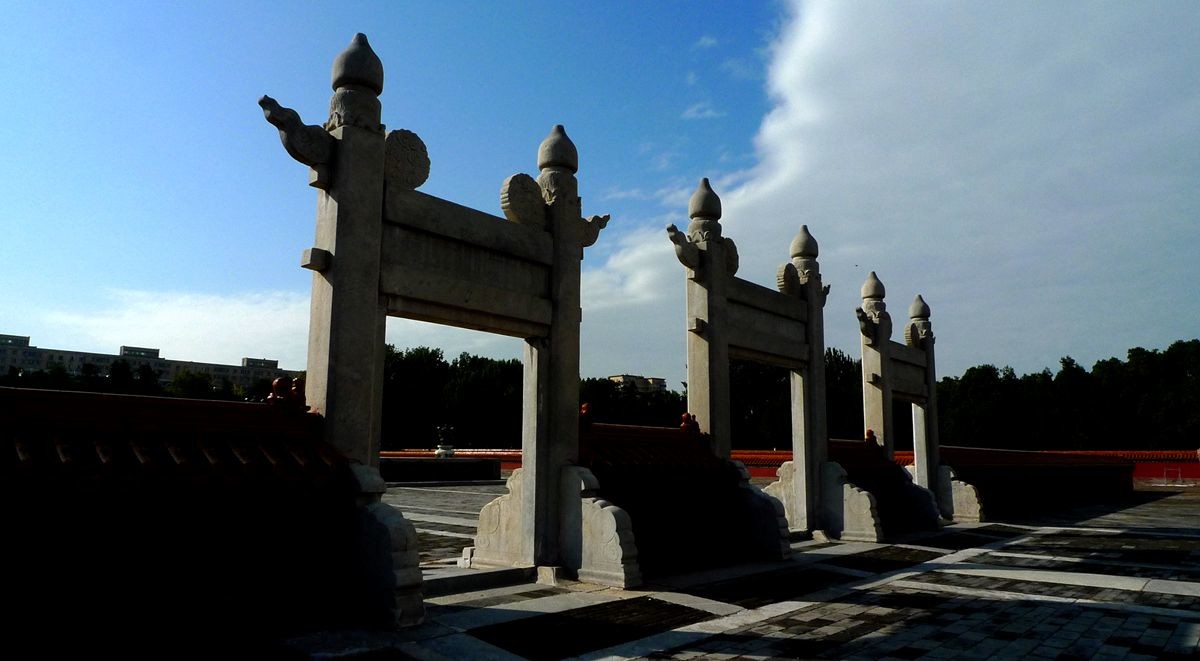 地坛公园的方泽坛