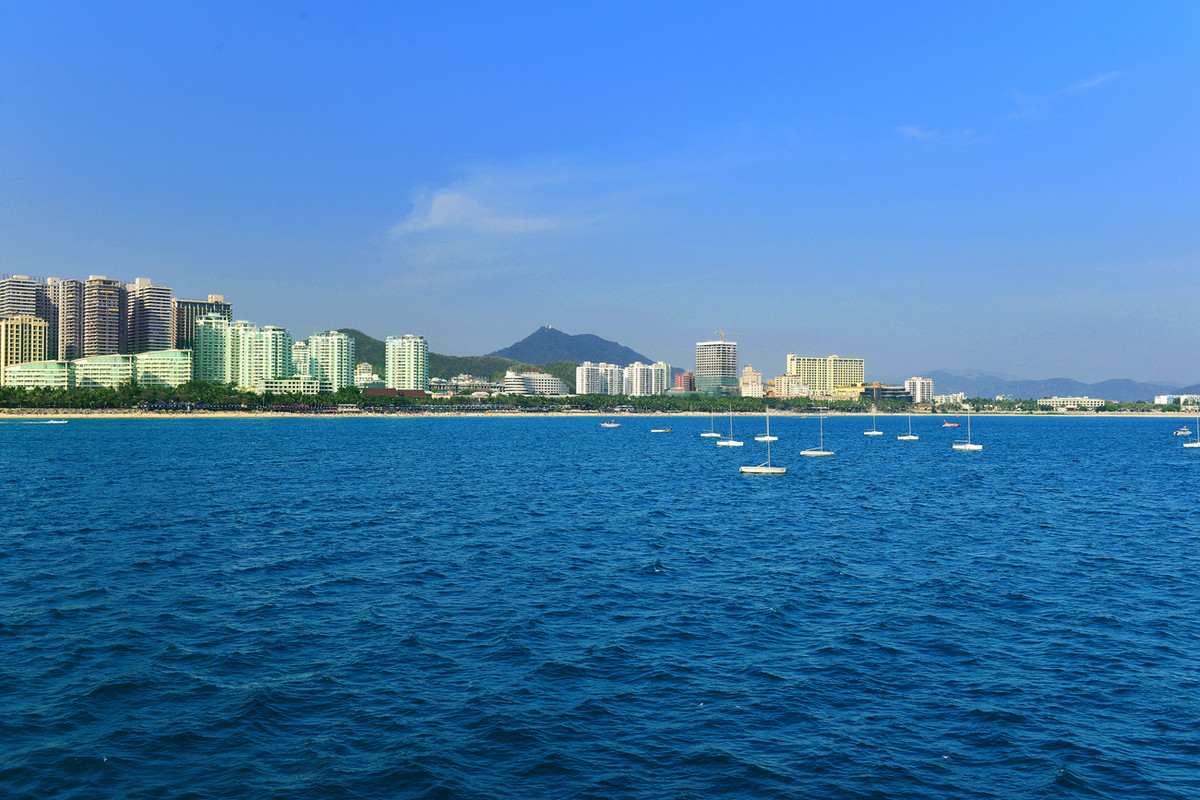 美麗的三亞大東海