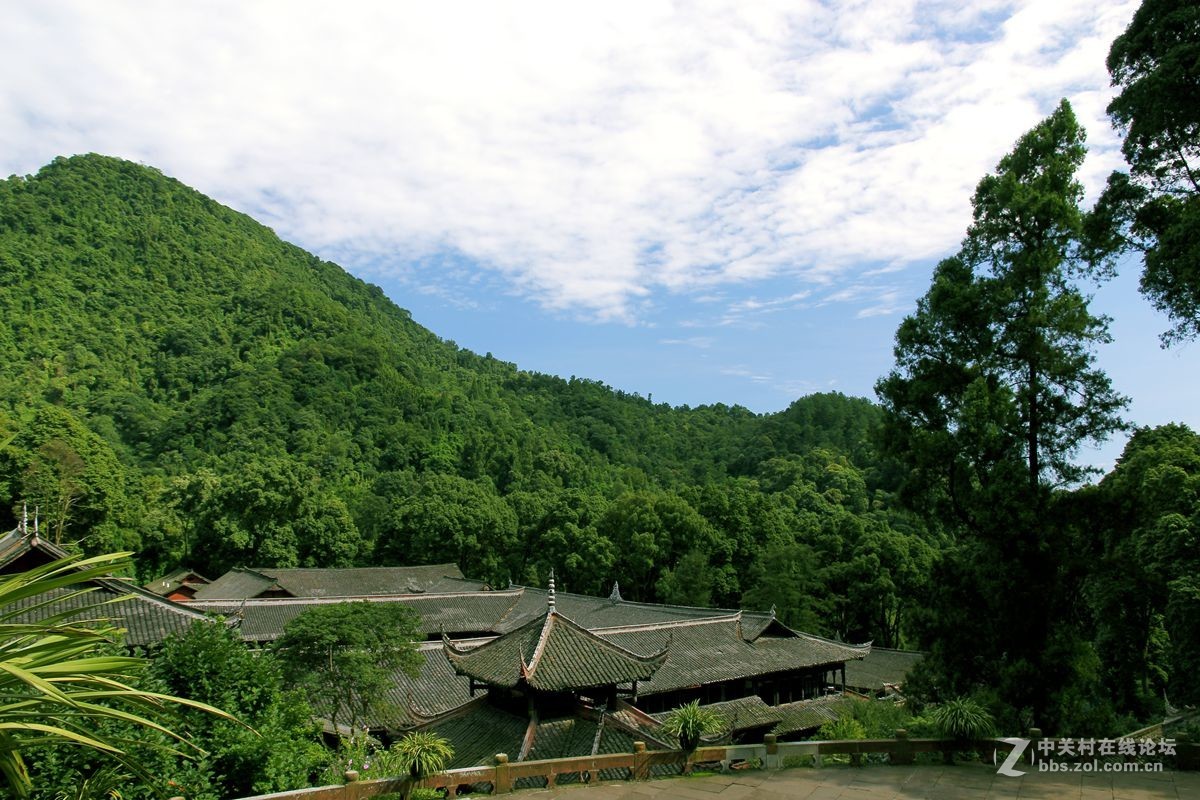 峨眉山伏虎寺遊拍三