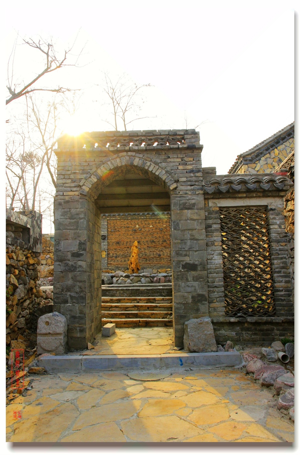 徐州利国石楼石头部落风景