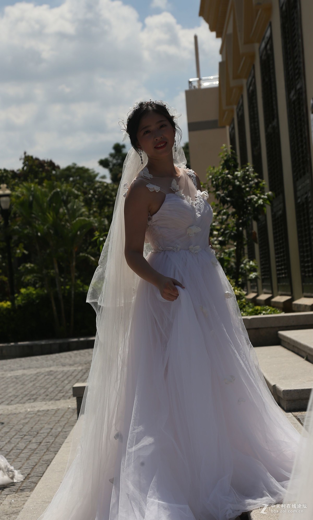 美丽的厦门新娘风光摄影