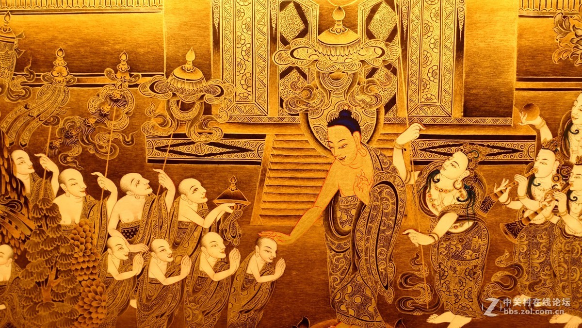 中国美术舘、西藏唐卡展