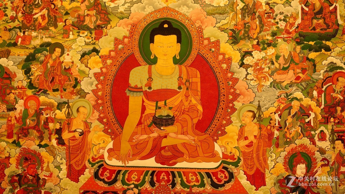 中国美术舘、西藏唐卡展