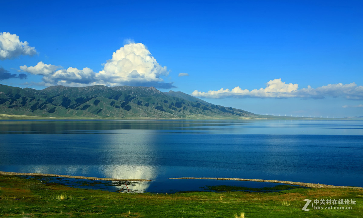 #佳能月赛-人与自然#—大美新疆——赛里木湖风光