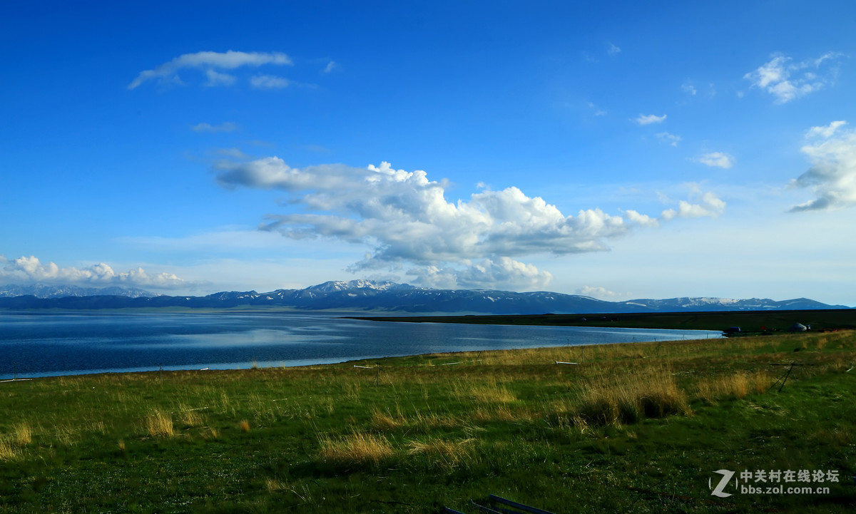 #佳能月赛-人与自然#—大美新疆——赛里木湖风光