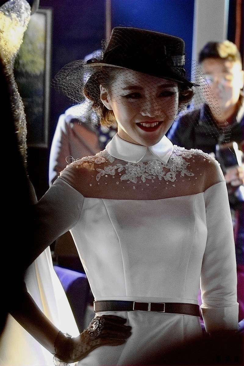 冬日夜拍---- 婚纱秀