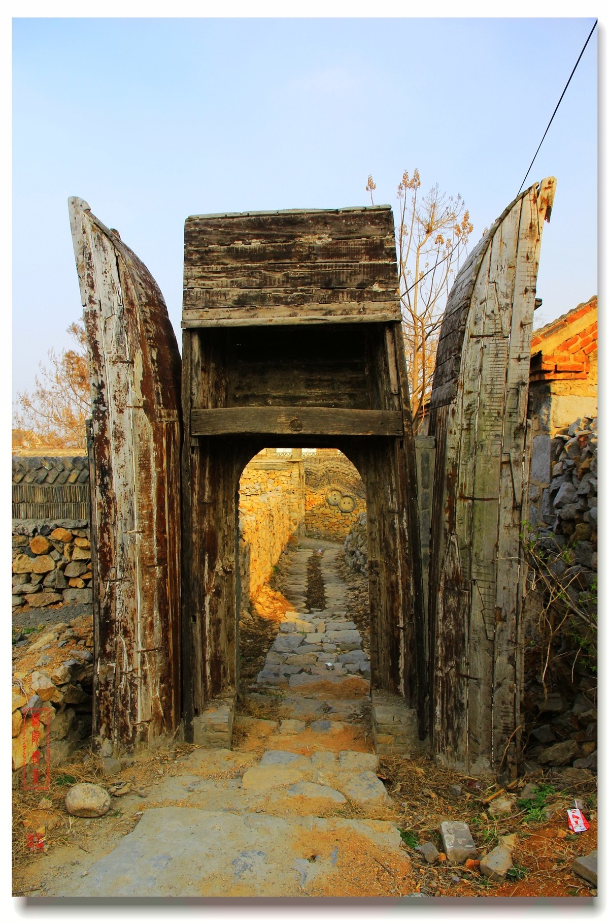 徐州利国石楼石头部落风景