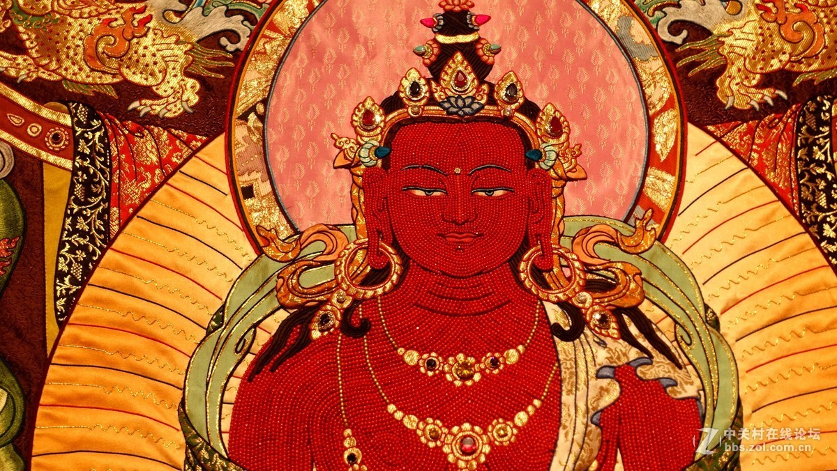 中国美术舘、西藏唐卡展