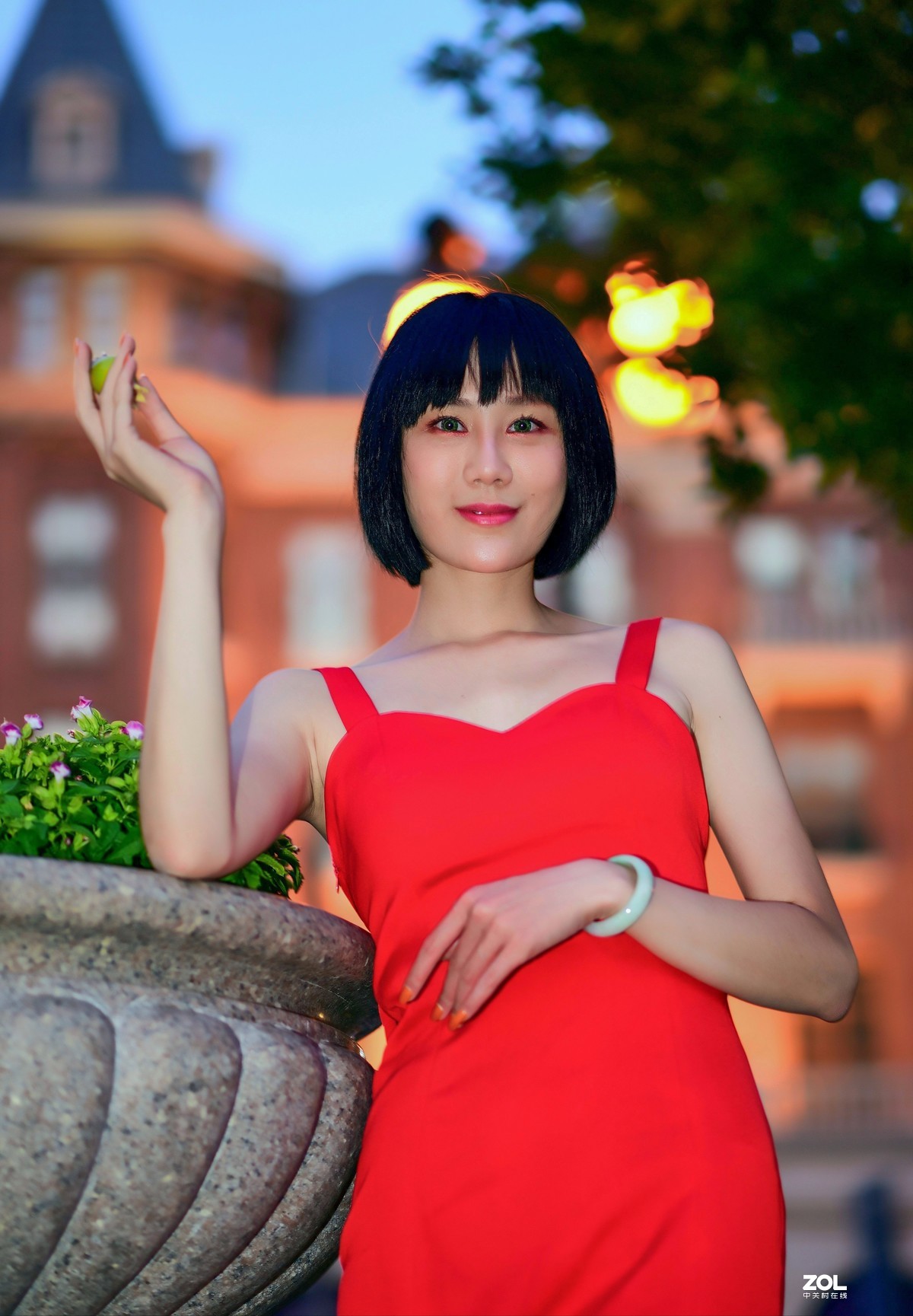 【群拍海河夜景美女人像习作】