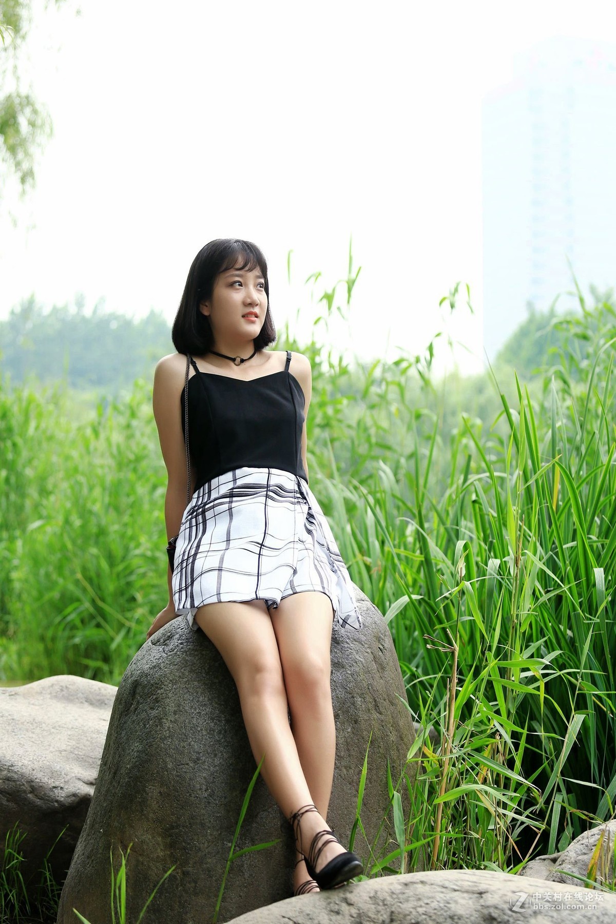 公园女孩-中关村在线摄影论坛