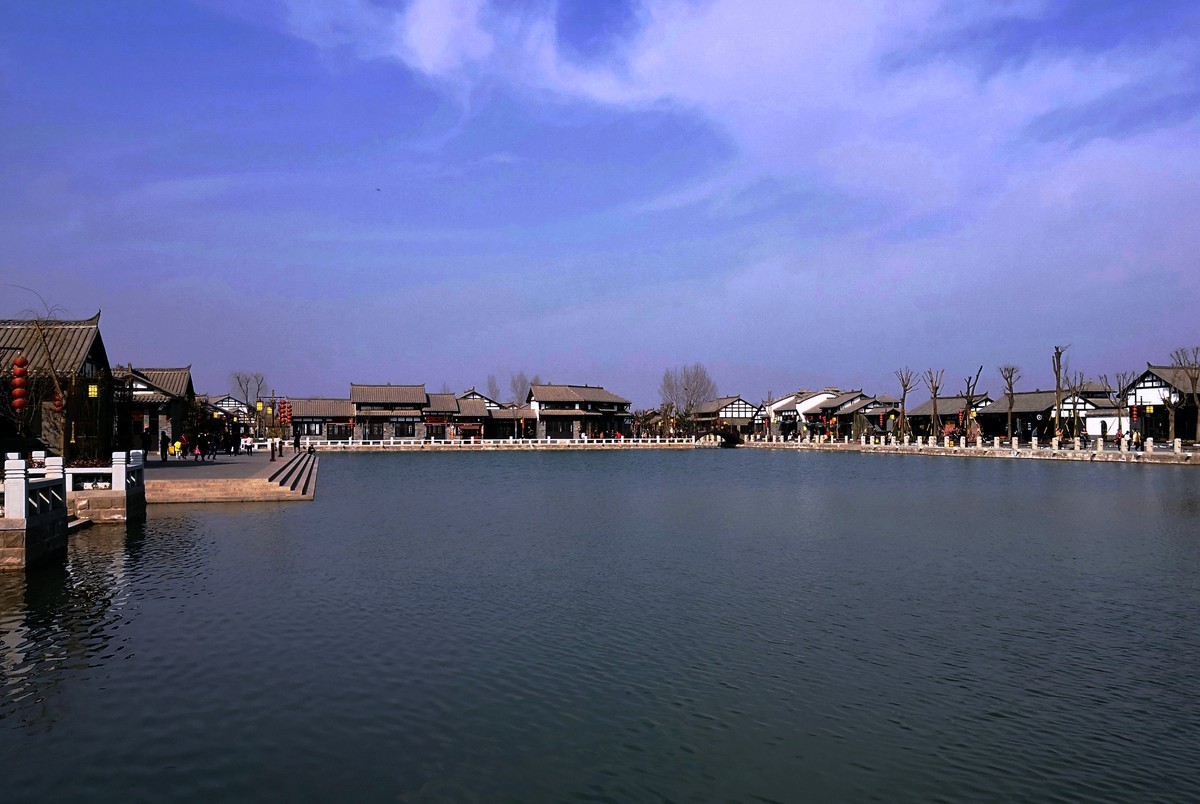 陕西合阳莘国水城下