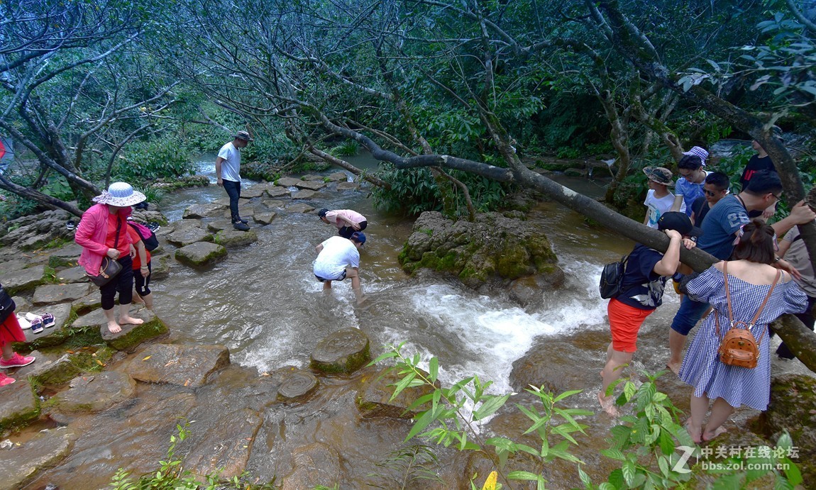贵州小七孔的水