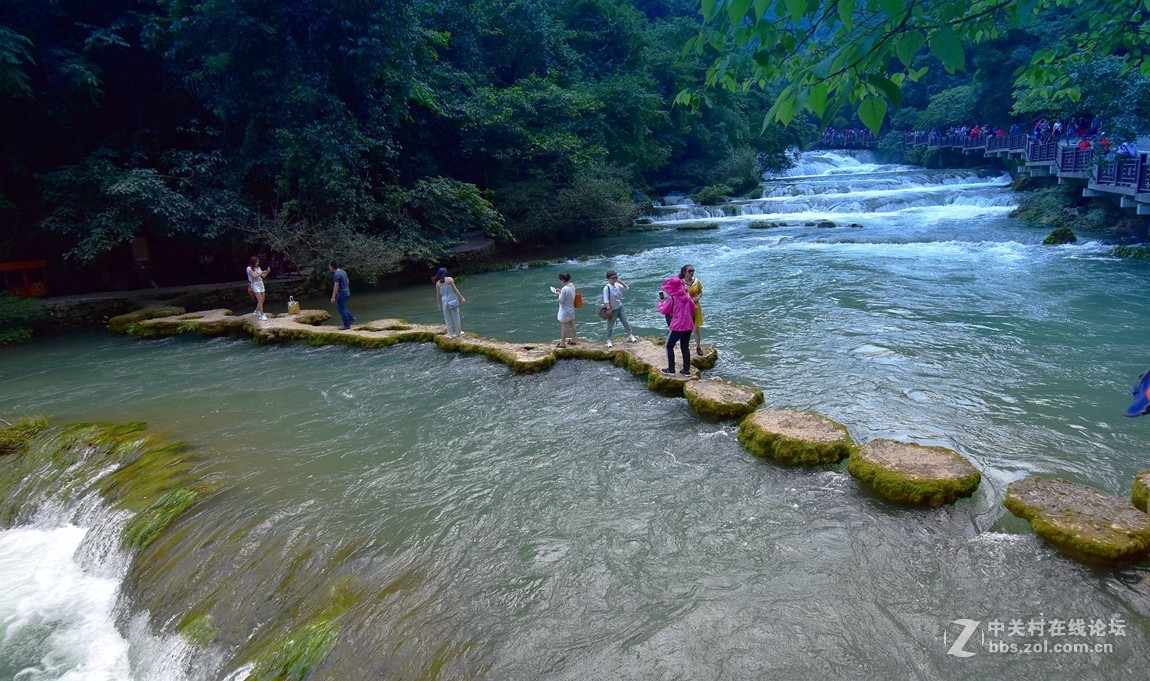 贵州小七孔的水