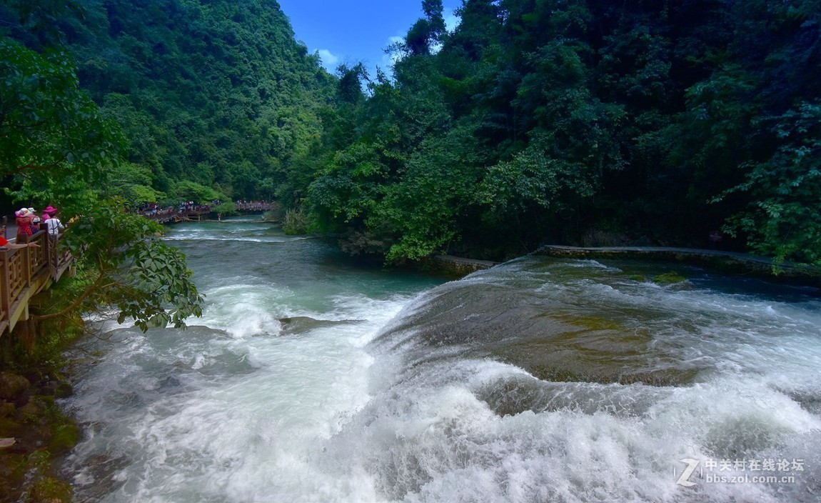 贵州小七孔的水