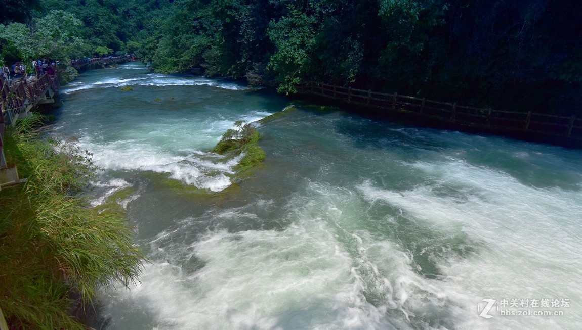 贵州小七孔的水