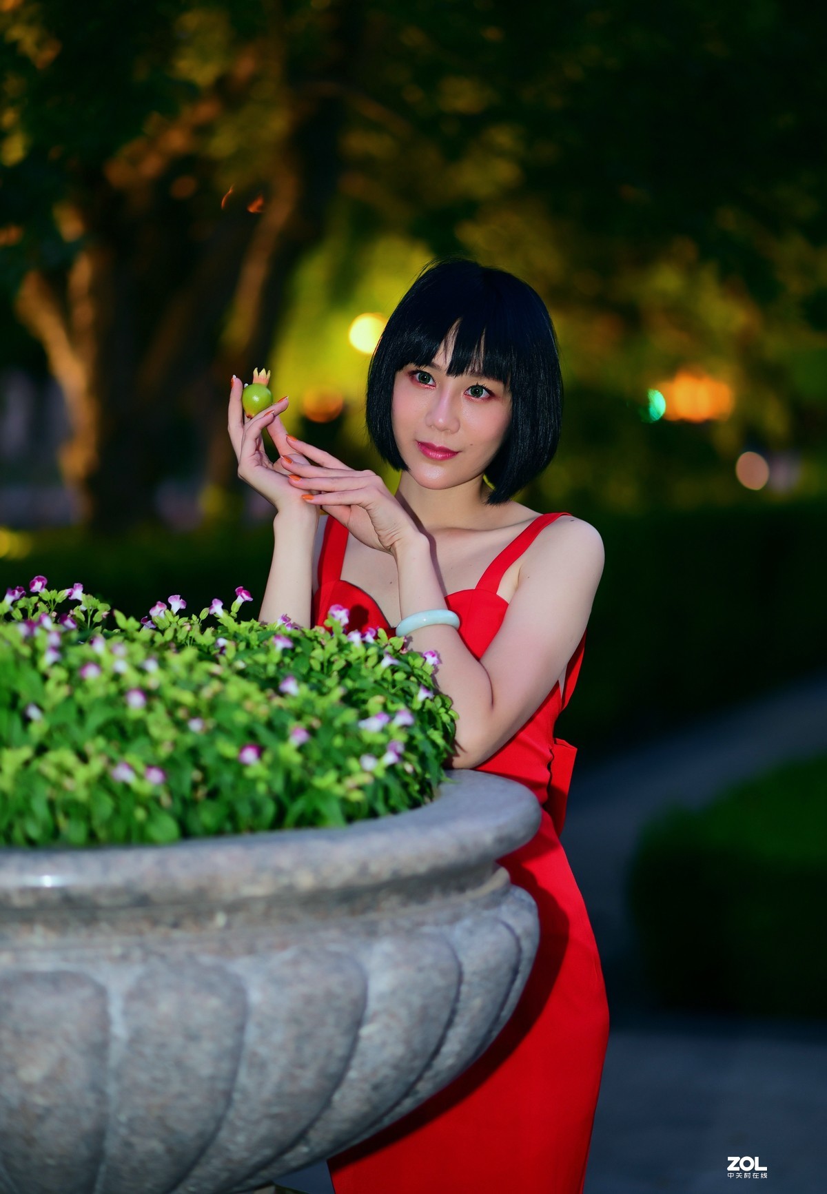 【群拍海河夜景美女人像习作】