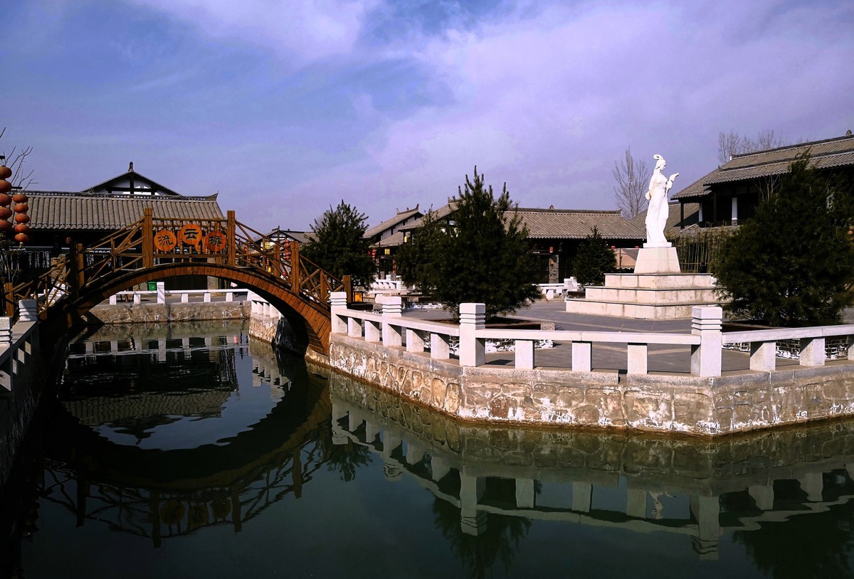 陕西合阳莘国水城下