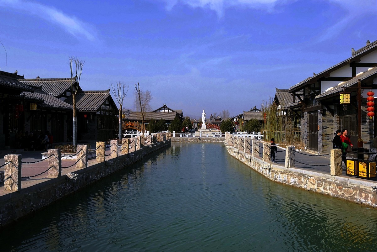 陕西合阳莘国水城下