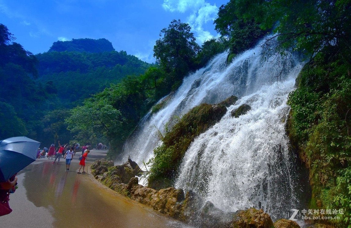 贵州小七孔的水