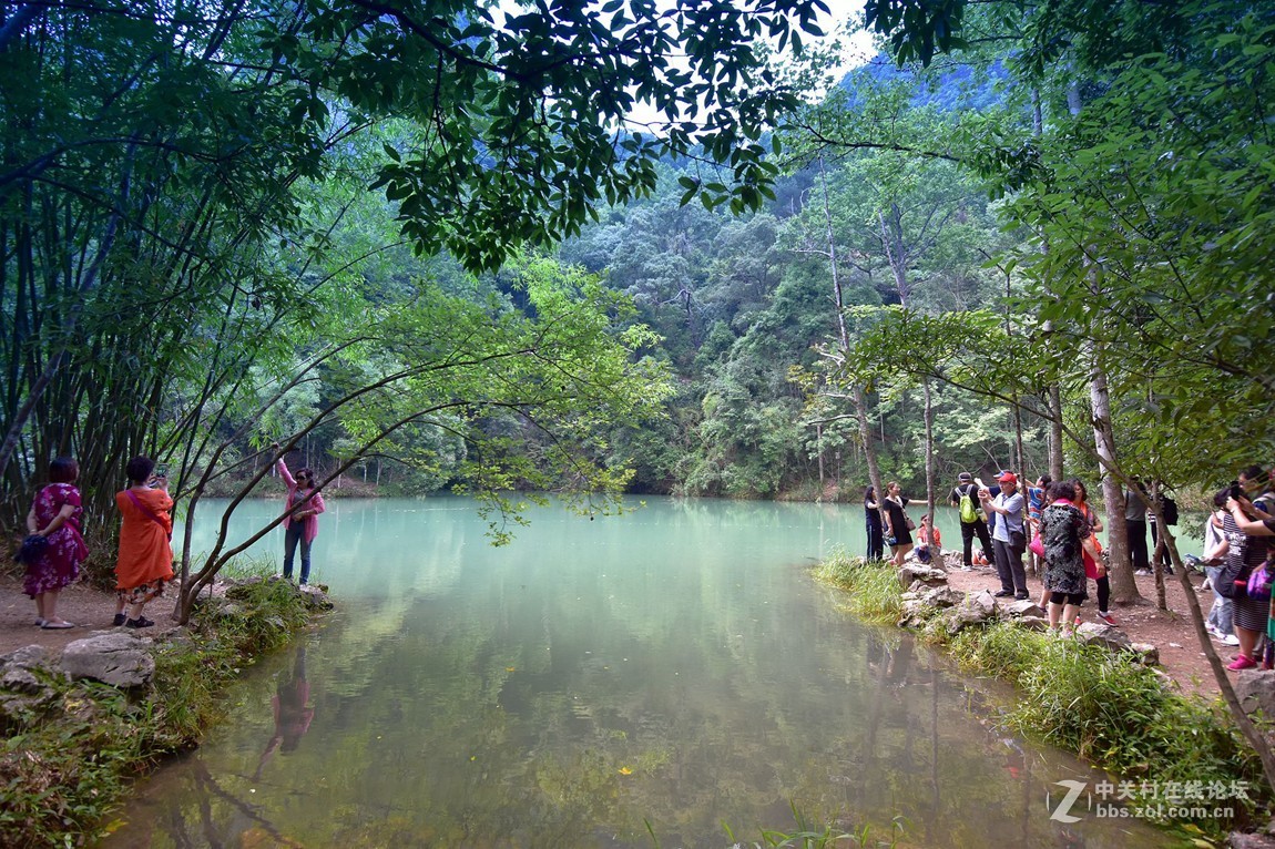 贵州小七孔的水