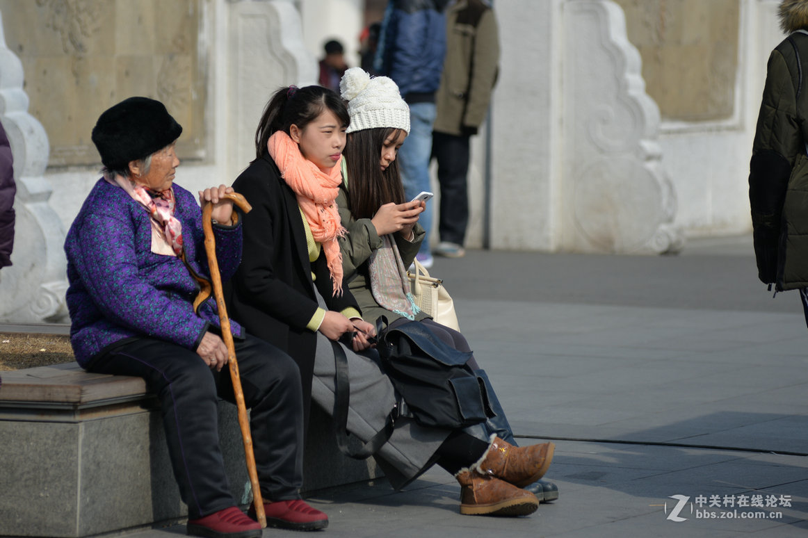 南京的节日街头